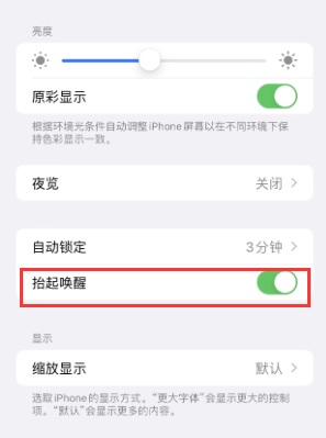 无极苹果授权维修站分享iPhone轻点无法唤醒怎么办