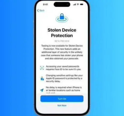 无极苹果授权维修店分享被盗设备保护功能开启方法 