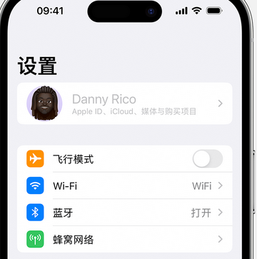 无极appleID维修服务iPhone设置中Apple ID显示为灰色无法使用 