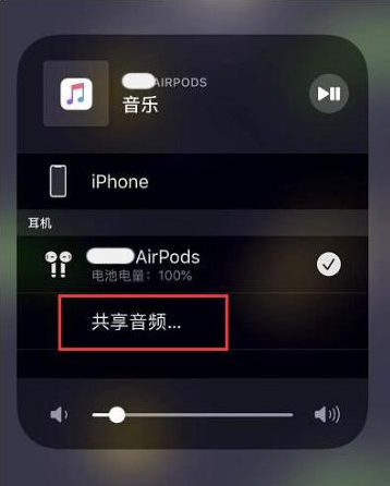 无极苹果14音频维修点分享iPhone14音频共享设置方法 