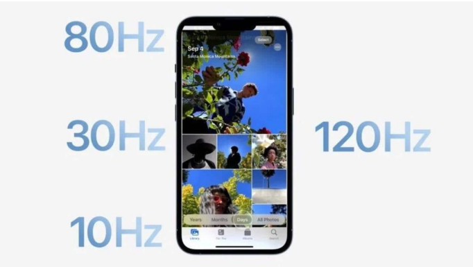无极苹果14维修分享iPhone 14有高刷吗 