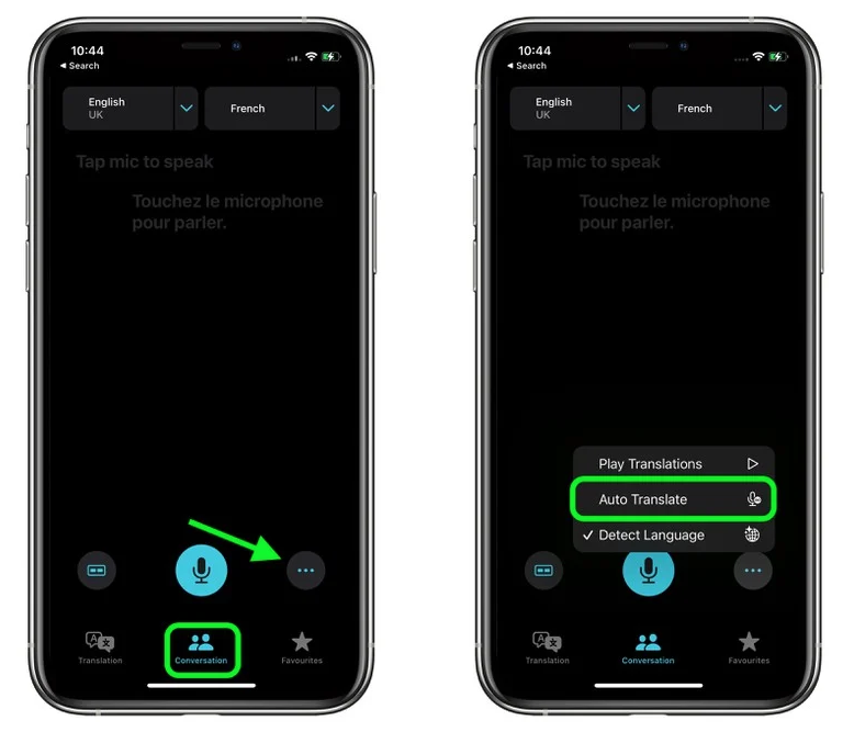 无极苹果手机维修分享iOS 15 “翻译” App 新改进 