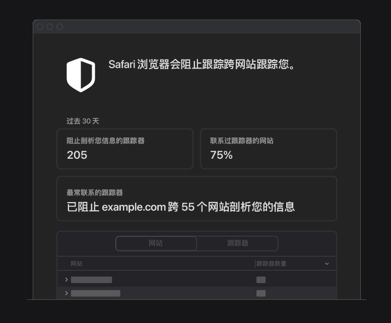 无极苹果手机维修分享如何在 Safari 浏览器中查看和打开隐私报告 