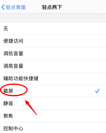 无极苹果手机维修分享iPhone12如何启用双击截屏 