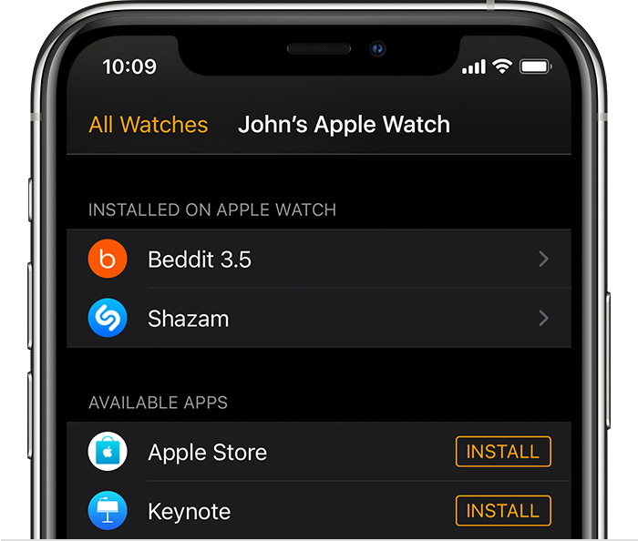 无极苹果手机维修分享如何在 Apple Watch 上下载应用 