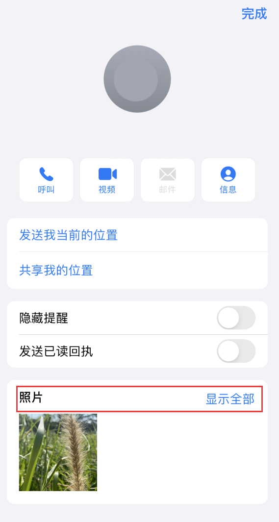 无极苹果手机维修分享如何快速查找 iMessage 信息中的图片等附件 